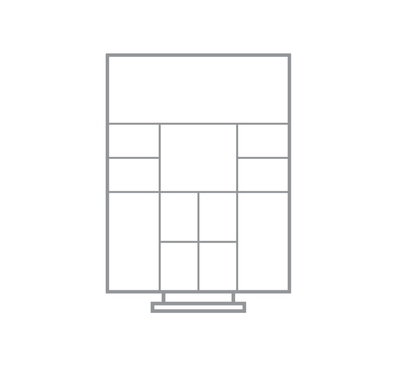 Junk Drawer Medium Organizer 2D Image