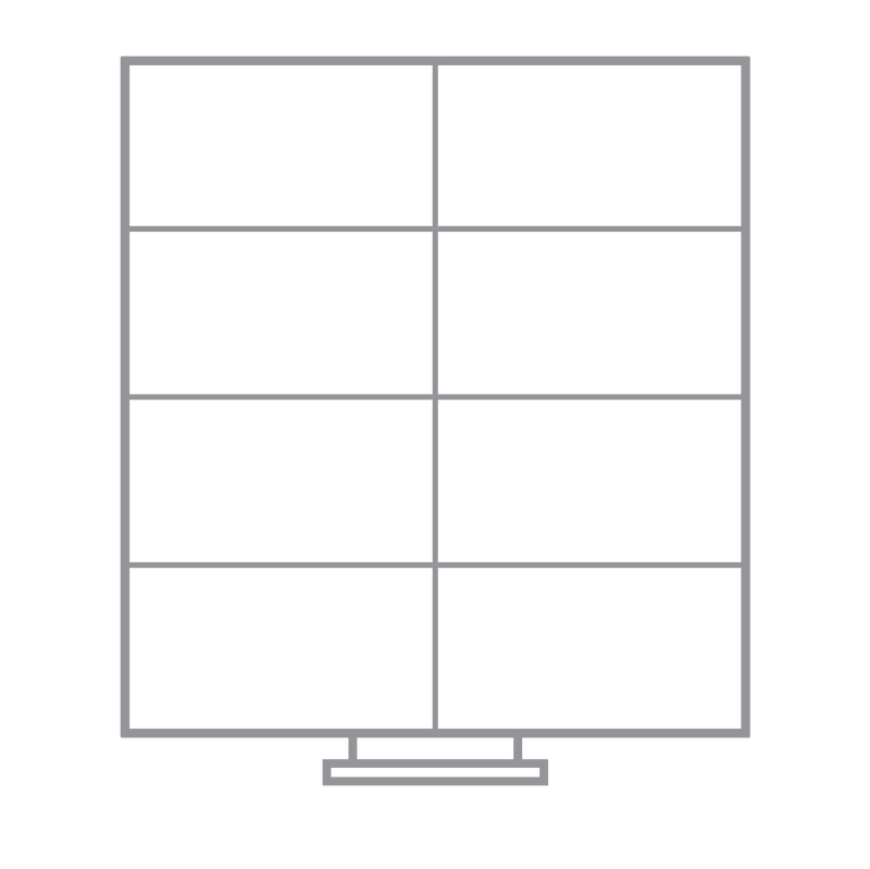 Classic Grid Organizer 2D Image