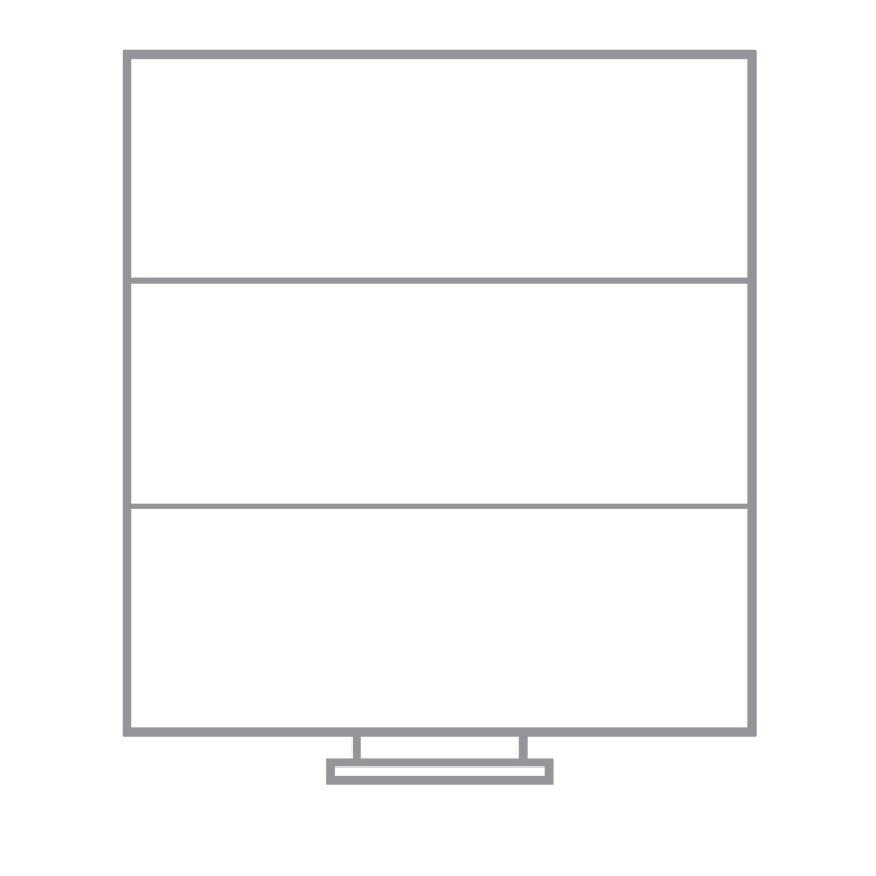 Classic Row Organizer 2D Image