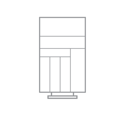 Silverware Drawer Organizer - Small (Custom Order)