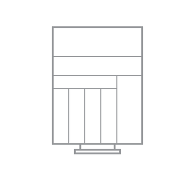 Silverware Drawer Organizer - Medium (Custom Order)