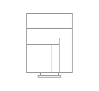 Silverware Drawer Organizer - Medium (Custom Order)