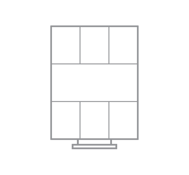 Multipurpose Medium Organizer 2D Image