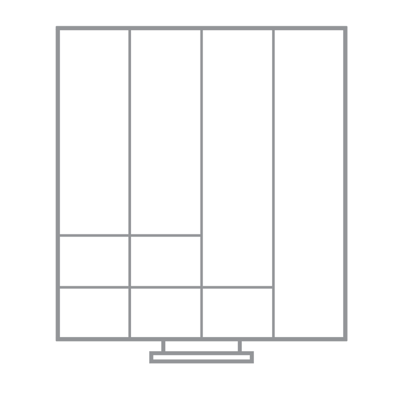 Cosmetic Essentials Organizer 2D Image