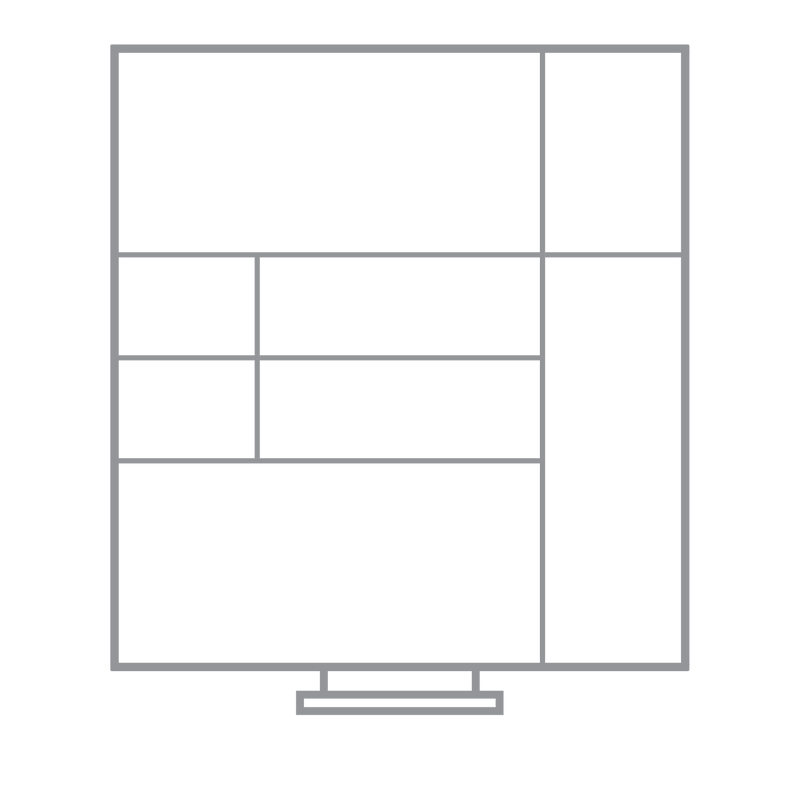 Deep Drawer Organizer 2D Image