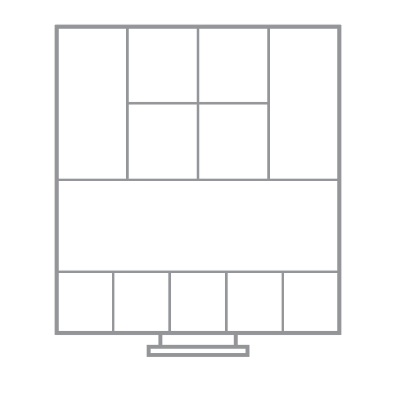 Desk Drawer Organizer 2D Image