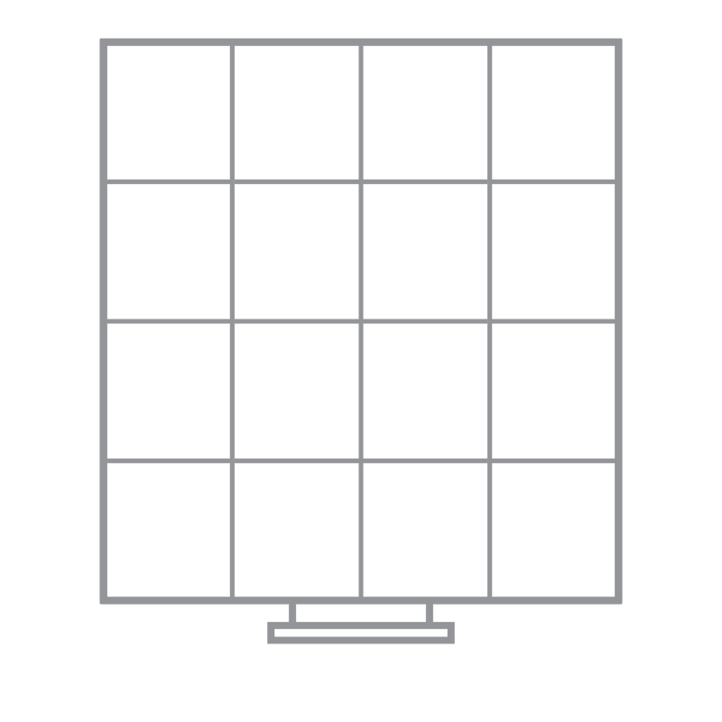 Luxe Grid Organizer 2D Image