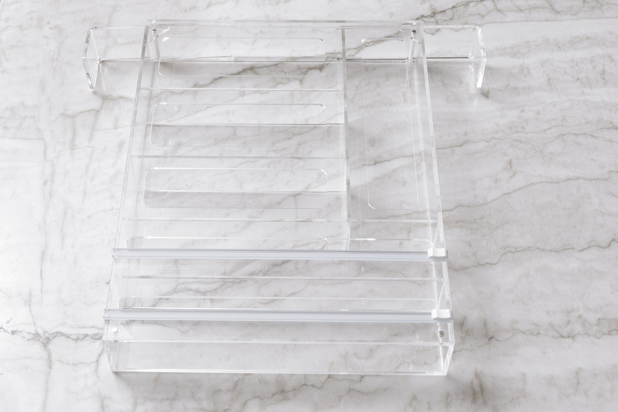 Expandable Ziplock Bag Drawer Organizer - Salt by Sabrina