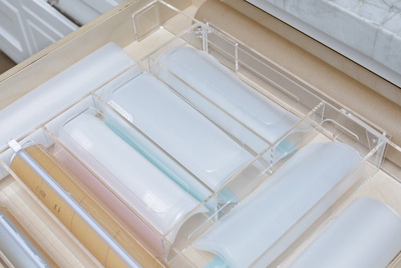 Expandable Ziplock Drawer Organizer