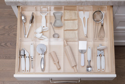 Life's Too Short: Modular Silicone Kitchen Drawer Organizers