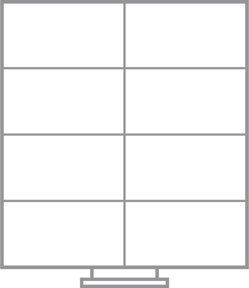 Classic Grid Organizer -  (Custom Order)