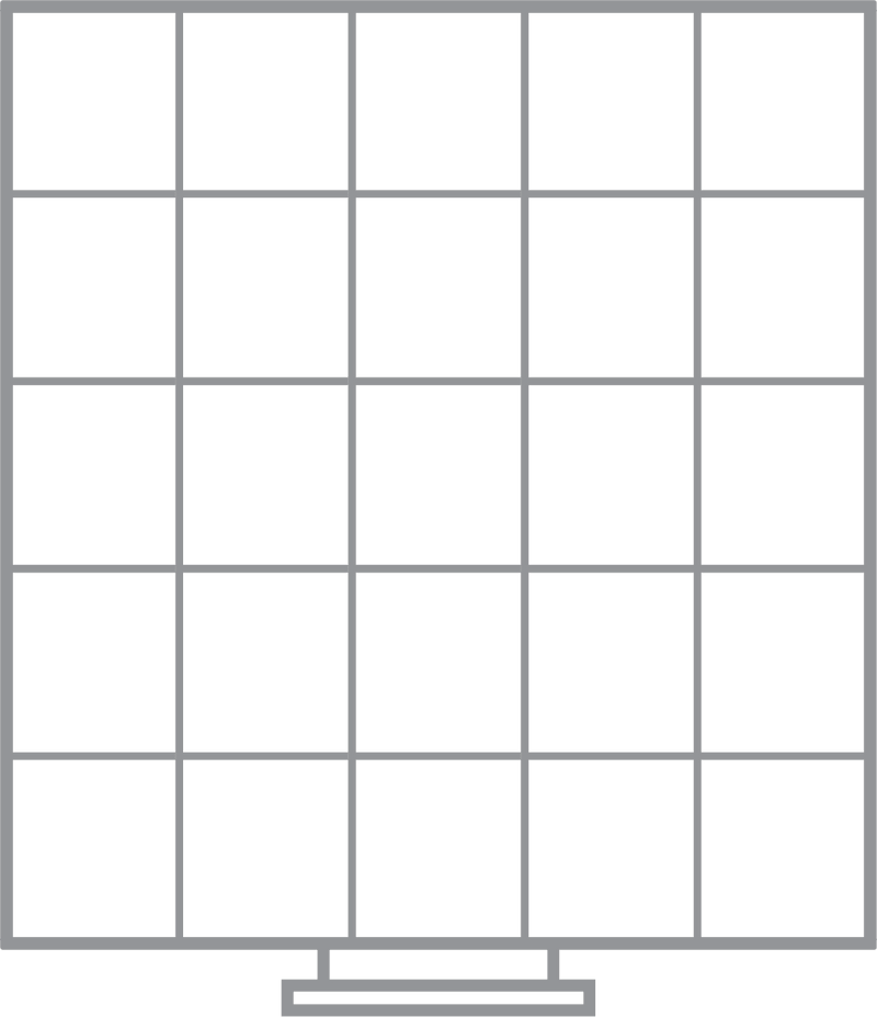 Estate Grid Organizer -  (Custom Order)